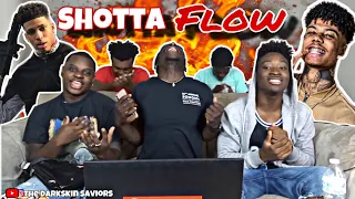 NLE Choppa - Shotta Flow Remix ft. Blueface (Reaction)