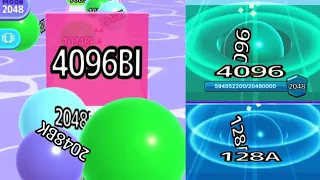 [[ 4096BI ]] Ball Run 2048 vs INFINITY MODE ♾ Merge Number all levels iOS/Android gameplay 👌 👍