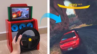 I Made a Driving Simulator with Lego!