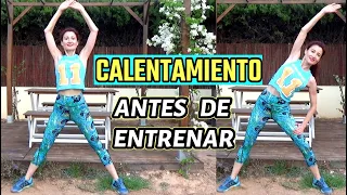 CALENTAMIENTO PARA HACER EJERCICIO | Rutina de estiramientos cardio y movilidad