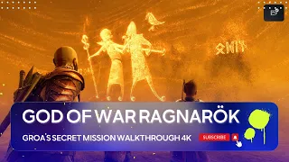 God of War Ragnarok Groa’s Secret Mission Walkthrough [4K] - God of War Ragnarok Groa’s Secret [PS5]