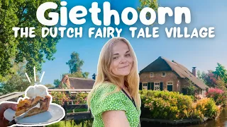 A day in Giethoorn fairy tale village 🌳✨ Netherlands travel vlog