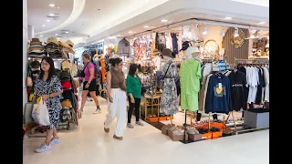 [4K] Walking tour through Platinum Mall the best budget fashion destination in Bangkok