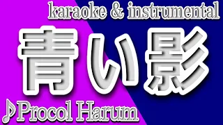 青い影/Procol Harum/カラオケ＆instrumental/歌詞/A Whiter Shade Of Pale/AOIKAGE