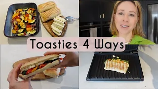 TOASTED SANDWICHES 4 WAYS | Kerry Whelpdale