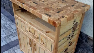 TV Stand made from pallets