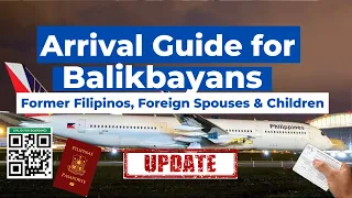 EASIER ENTRY FOR FORMER FILIPINOS & FAMILY TO THE PHILIPPINES THIS SEP 2022