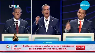 Debate presidencial: Luis Abinader, Leonel Fernàndez y Abel Martínez. PARTE 1
