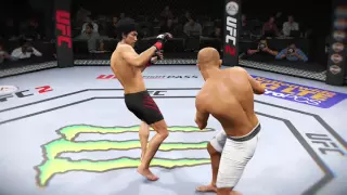 EA Sports UFC 2 KO Bruce Lee KOs BJ Penn