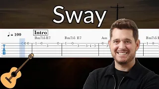 Sway - Guitar Solo Tab Easy