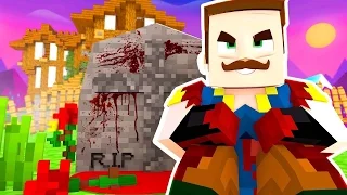 ПРИВЕТ СОСЕД В МАЙНКРАФТЕ! СОСЕД МАНЬЯК! HELLO NEIGHBOUR IN MINECRAFT ROLEPLAY