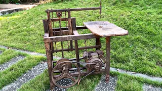 Woodworking Machine Restoration // Restore Vintage Wood Cutting Bandsaw