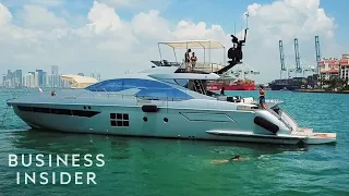 Inside A $3 Million Yacht For Rent