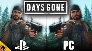 Days Gone PC vs PS4Pro | Direct Comparison