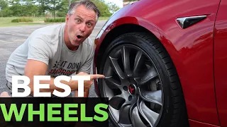 BEST Wheels EVER!! My Tesla Model 3 gets face lift! Tesla Model 3 - 20" True Turbines