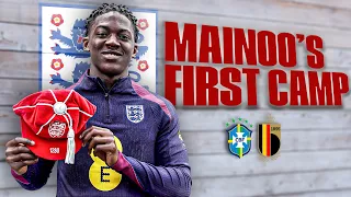 Kobbie Mainoo's First Camp With The Three Lions! | England