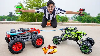 RC Monster Truck VS Dancing Car- दोनों गाड़ियों में कौनसी जीतेगी? Who Will Win?