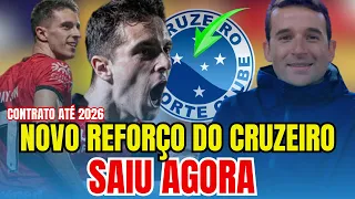 ✅CONFIRMADO! 🔥SAMUEL VENÂNCIO ENTREGA NOVO REFORÇO DO CRUZEIRO! 😍NOTÍCIAS DO CRUZEIRO HOJE!