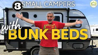 Compact Camper Trailers With Bathrooms + Bunk Beds