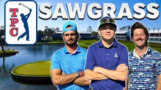 We Entered Into A 4 Man Scramble At TPC Sawgrass!