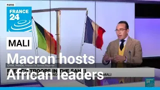Macron hosts African leaders ahead of expected Mali withdrawal • FRANCE 24 English