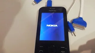 Nokia 222 Dual SIM shutdown, charging, and startup