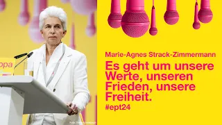 Dr. Marie-Agnes Strack-Zimmermann: Es lebe Europa.