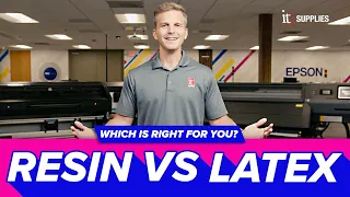 Resin vs Latex | EPSON SureColor Resin R5070 vs HP Latex Printers