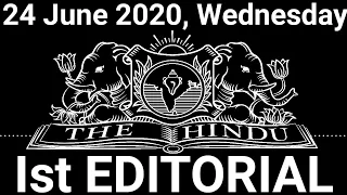 The Hindu Editorial Today | The Hindu Newspaper Today | 24 June 2020 | Undesirable acquittal
