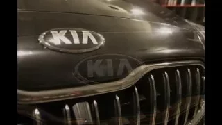 Kia Quoris профессиональная полировка кузова