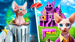 Мы построили секретный домик CATNAP и DOGDAY! Poppy Playtime Chapter 3!