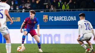 Jandro Orellana vs Real Madrid Castilla - Barcelona B (1/29/22)