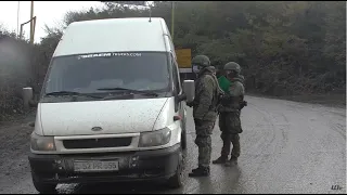 Прибытие беженцев из Нагорного Карабаха в Степанакерт