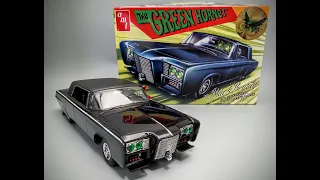 ALL NEW The Green Hornet Black Beauty Imperial 1/25 Scale Model Kit How To Assemble Paint Kato  Fig