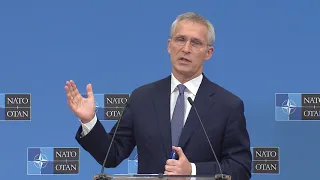 NATO Secretary General pre-ministerial press conference, 20 OCT 2021