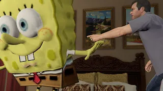 Michael Catches his Wife Cheating With SpongeBob