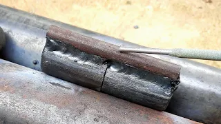 99% of people don't know, the new trick is welding hinges to the gate | beginners can do it!