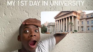 My 1st day at University || Wits orientation