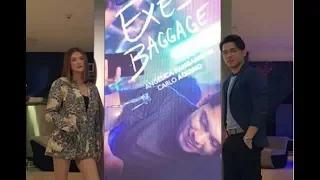 CARLO AQUINO AND ANGELICA PANGANIBAN IN DUBAI FOR SCREENING OF EXES BAGGAGE