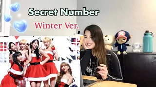 [Simply K-Pop CON-TOUR] SECRET NUMBER - STARLIGHT, 'Merry Christmas ahead (미리 메리 크리스마스) Reaction