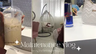 Maintenance vlog: hair + brows + nails || South African YouTuber