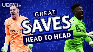 🧤 EDERSON, ONANA | Amazing saves from the #UCL finalists' goalkeepers!