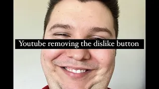 YouTube removing the dislike button
