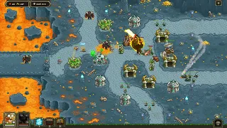 Kingdom Rush Origins - Tainted Pit (Impossible Campaign Mode, 3 Stars No Lives Lost)