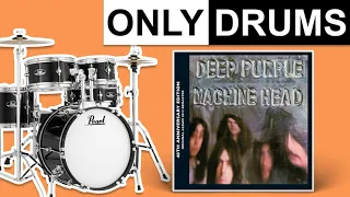 Smoke On The Water (Remastered 2012) - Deep Purple | Only Drums (Isolated)