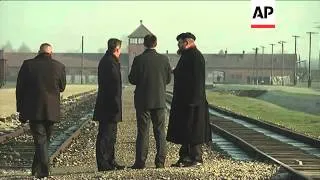 UK PM moved by visit to Auschwitz concentration camp