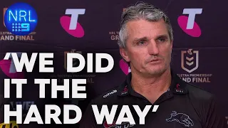 Grand Final Presser: Ivan Cleary on cloud 9 after Grand Final win | NRL on Nine