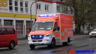 [Baus vs. Fahrtec vs. Strobel] Rettungswagen ASB + DRK + Berufsfeuerwehr in Offenbach