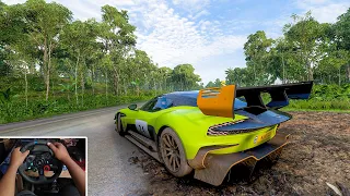 Aston Martin Vulcan - Forza Horizon 5 | Logitech g29 gameplay