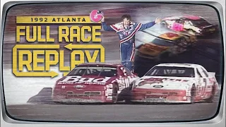 1992 Hooters 500 from Atlanta Motor Speedway | NASCAR Classic Full Race Replay